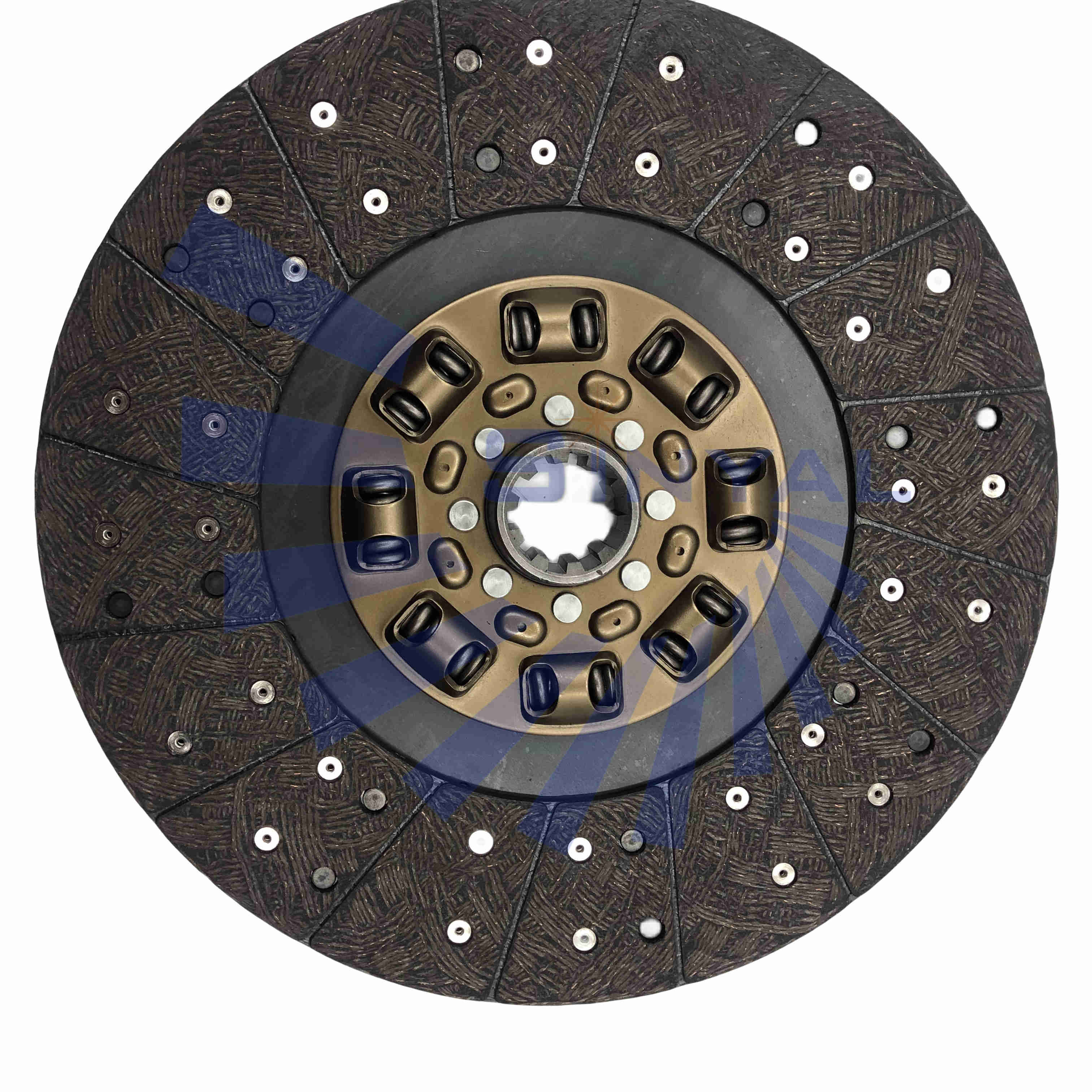 EQ395 YUTONG Disco de ensamblaje del embrague Placa de presión YC6108